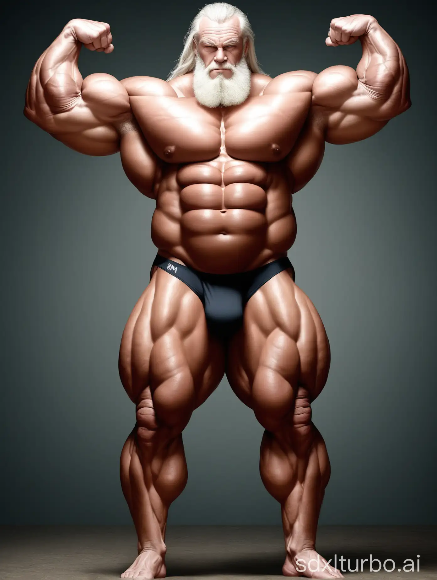 Massive-Muscle-Stud-Showing-Off-Huge-Biceps-in-Underwear