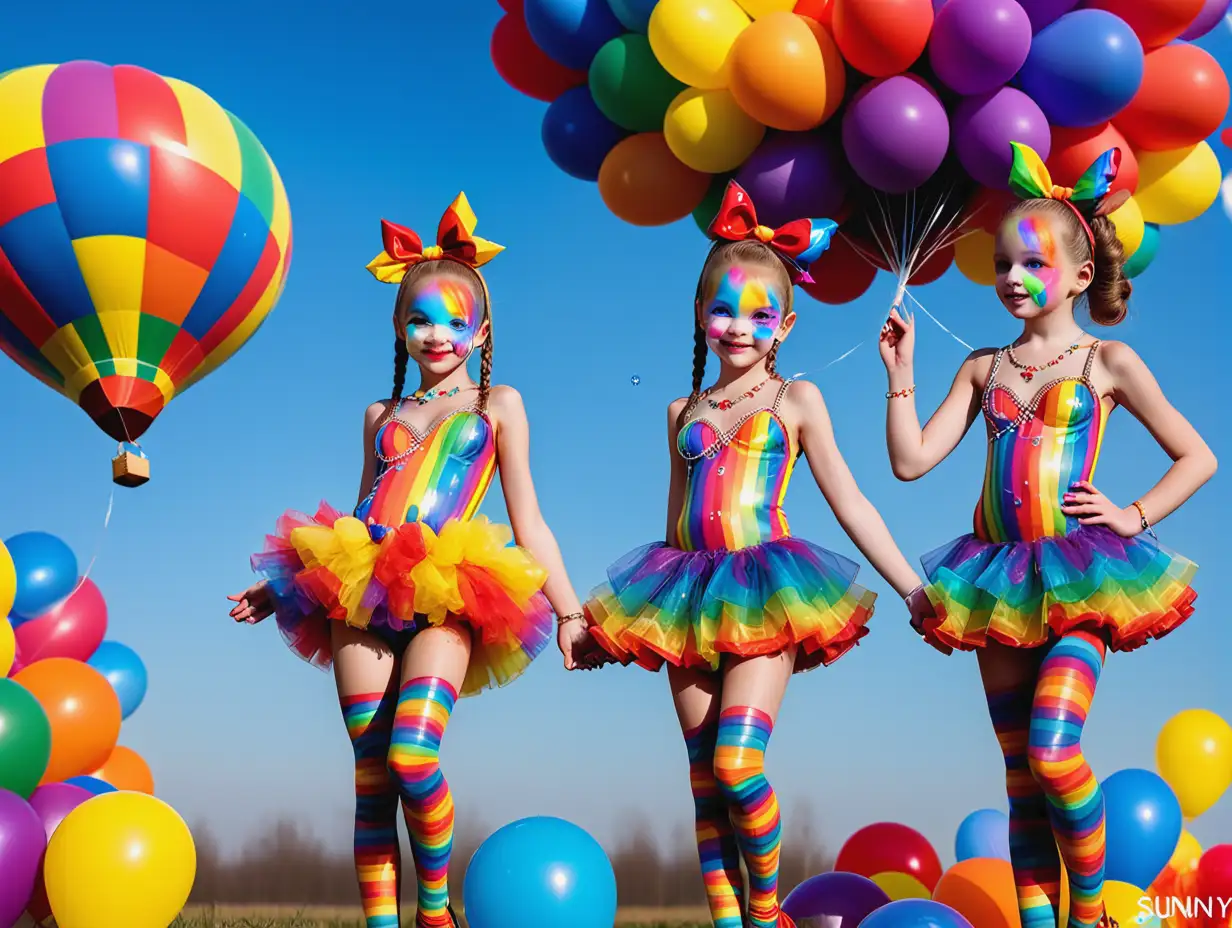 Sunny-Morning-Junior-Carnival-Nudists-in-Leizitown-with-Air-Balloons-and-Soap-Bubbles