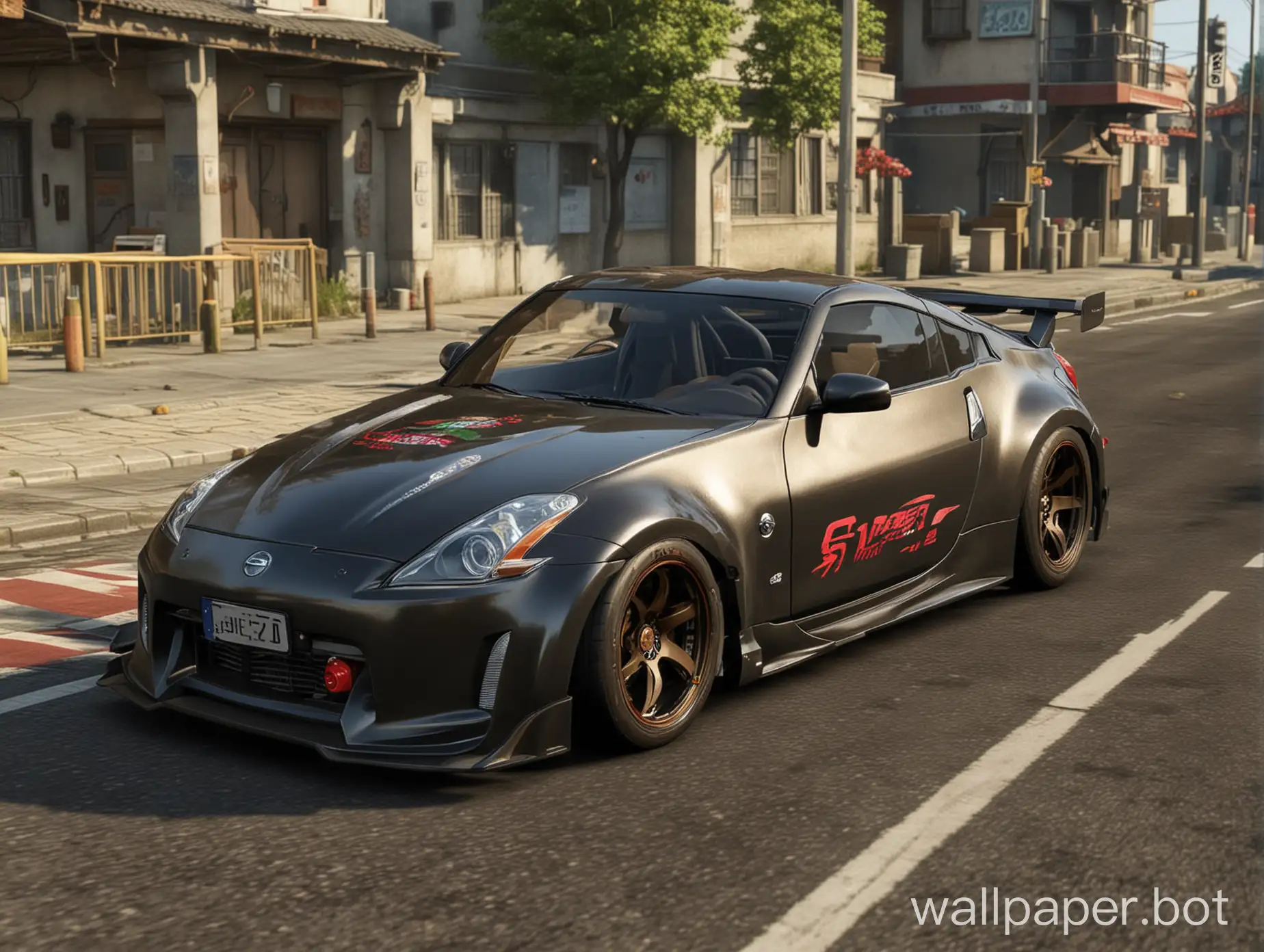  Street racing 350z - (The input is already in English, so there's no need for translation.)