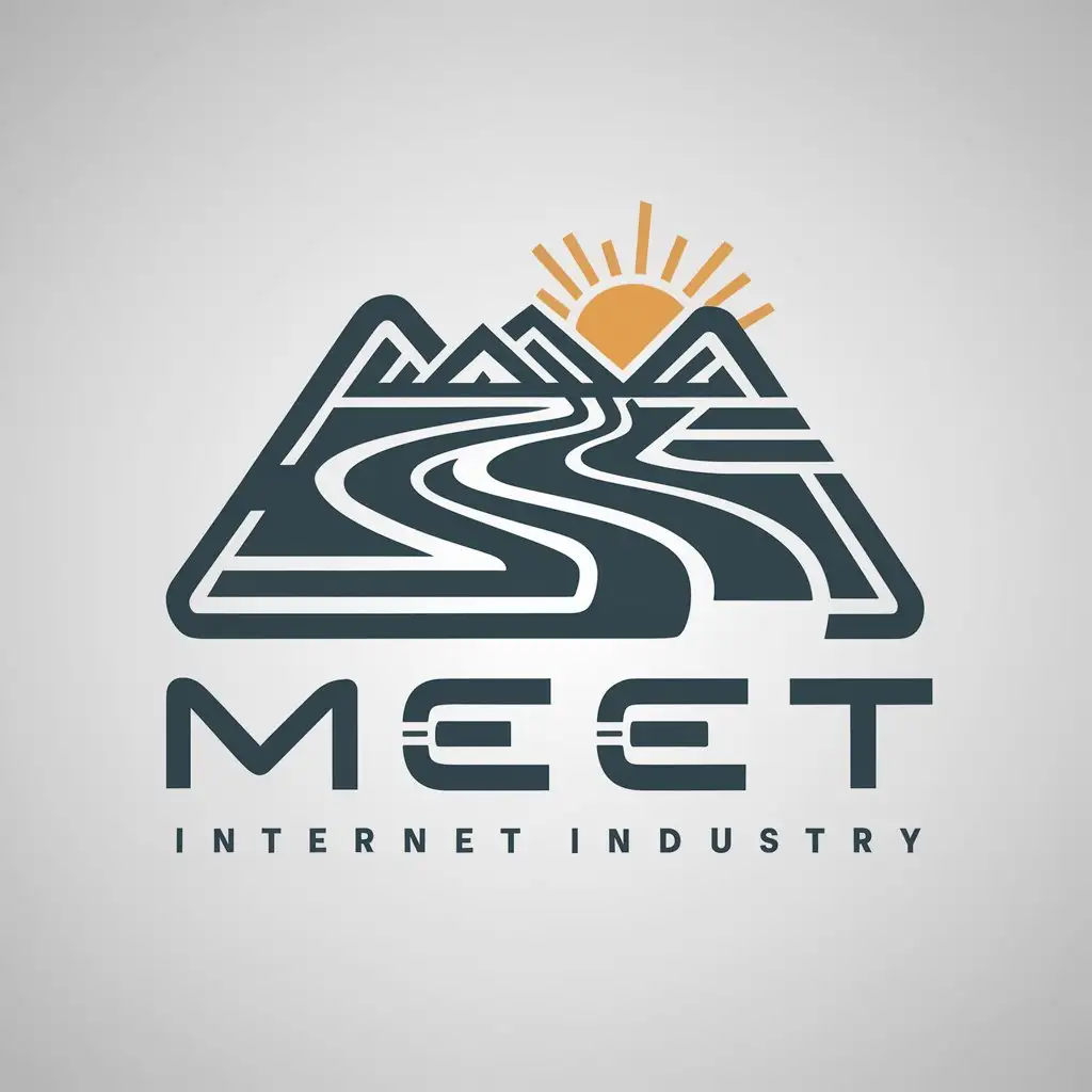 LOGO-Design-For-Meet-Landscape-Theme-for-Internet-Industry