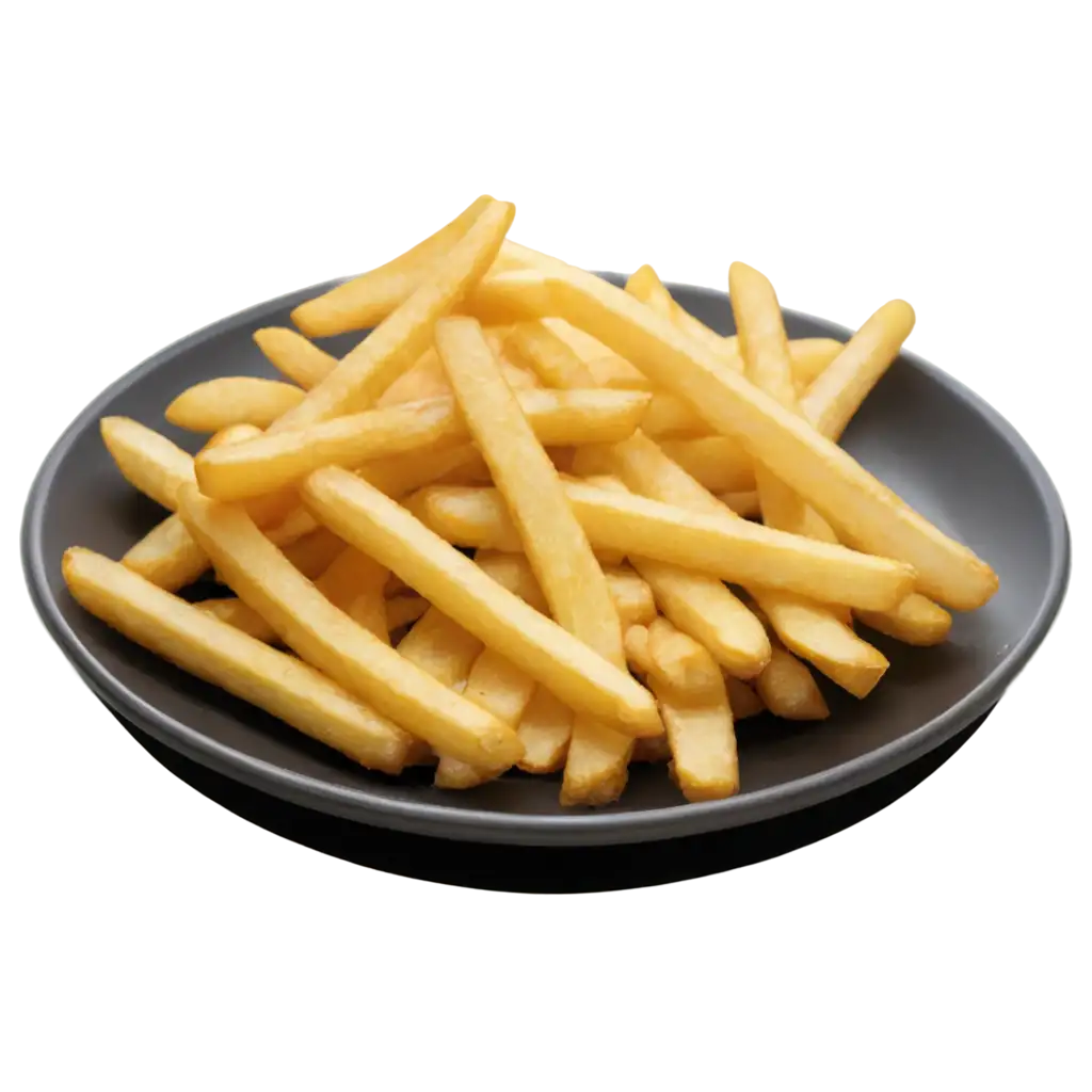 HighQuality-French-Fries-PNG-Crispy-Delights-Served-on-a-Plate