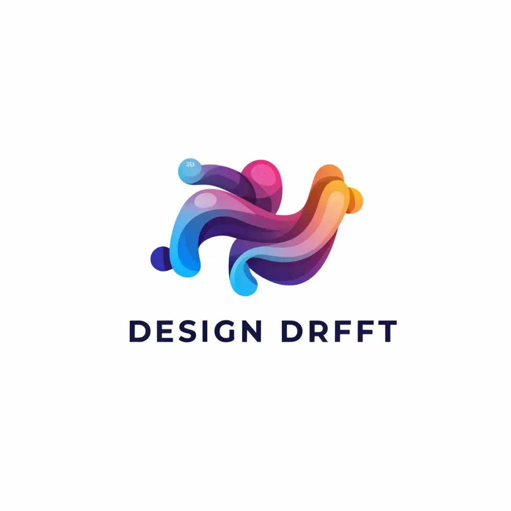 a logo design,with the text "Design Drift", main symbol:Graphic design,Moderate,clear background
