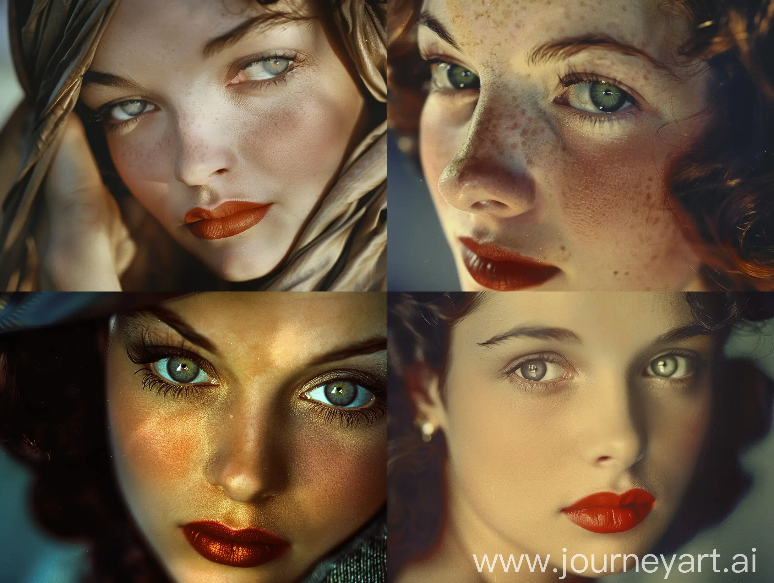 Stunning-Woman-with-Mesmerizing-Eyes-in-1939-Color-Photography