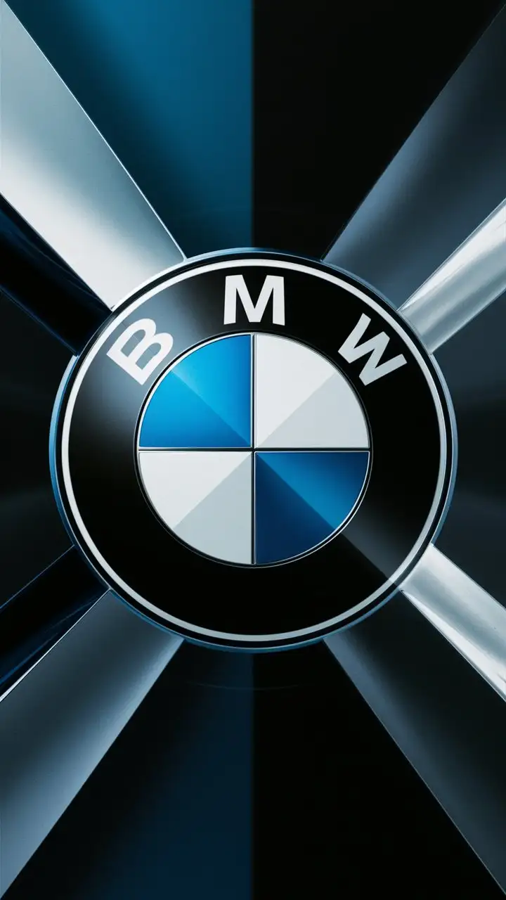 2 логотипа БМВ на одном изображение 