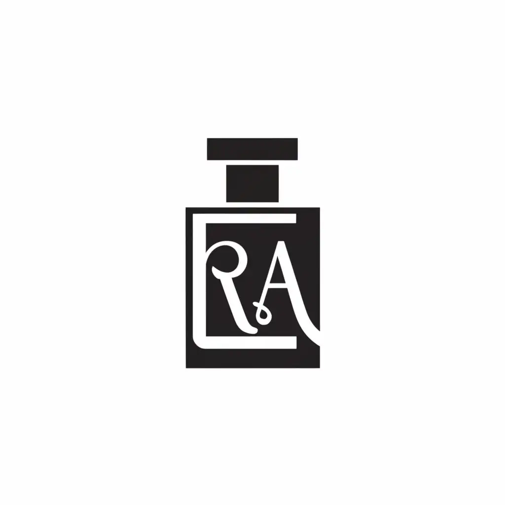 a logo design,with the text "RA", main symbol:Fragrance,Moderate,be used in Beauty Spa industry,clear background