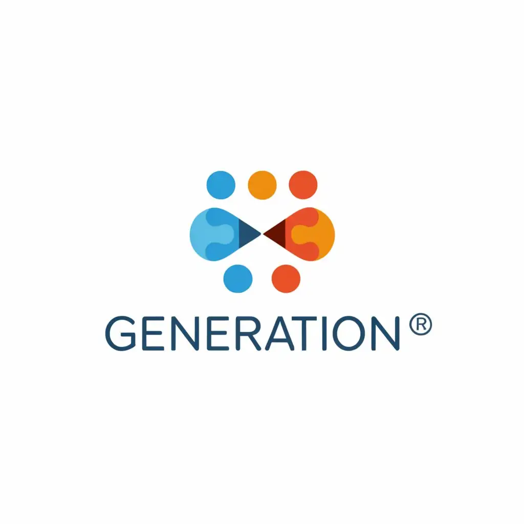 LOGO-Design-For-Generation-Minimalistic-People-and-Puzzle-Symbol-for-Education-Industry