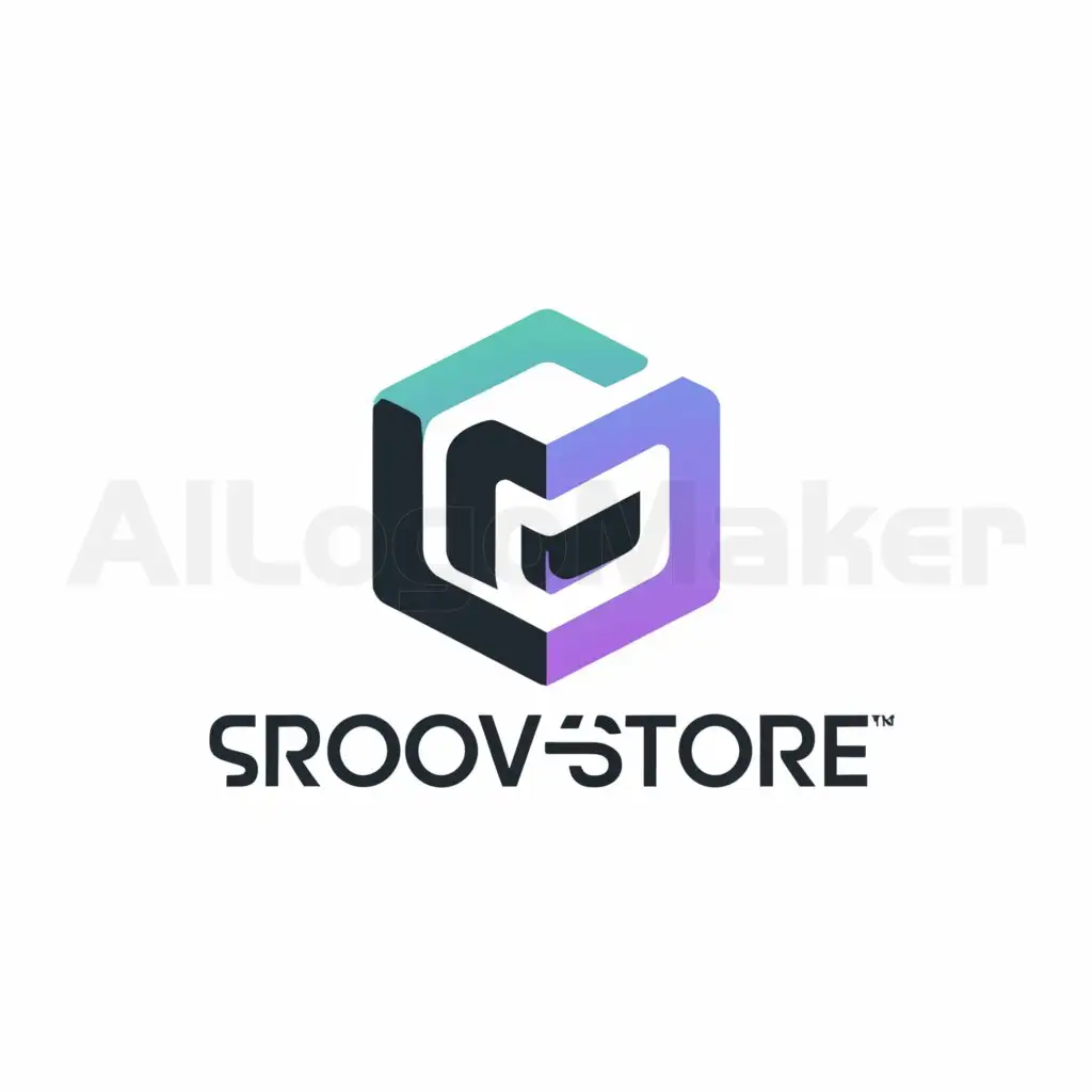 a logo design,with the text "GrooveStore", main symbol:Square,Moderate,be used in Retail industry,clear background