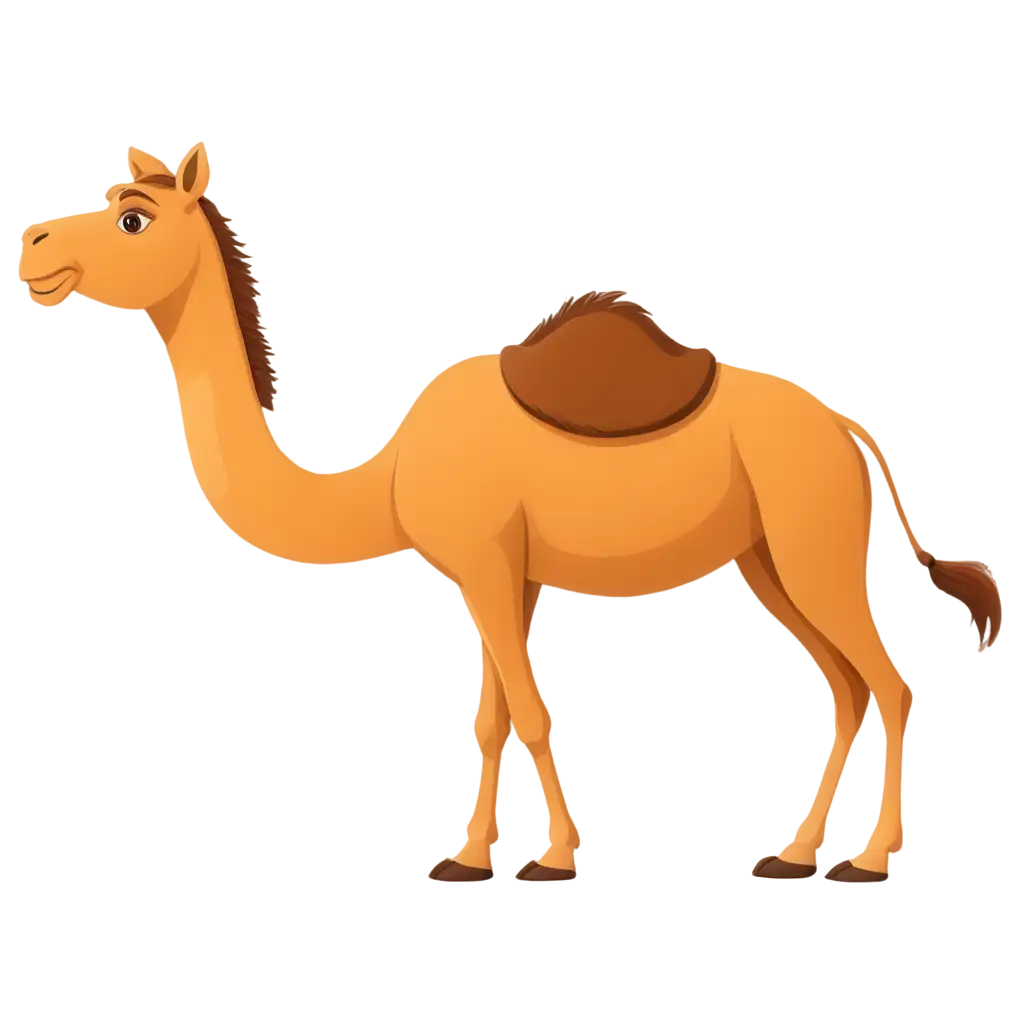 Vibrant-Cartoon-Camel-PNG-Enhancing-Your-Online-Presence-with-HighQuality-Art