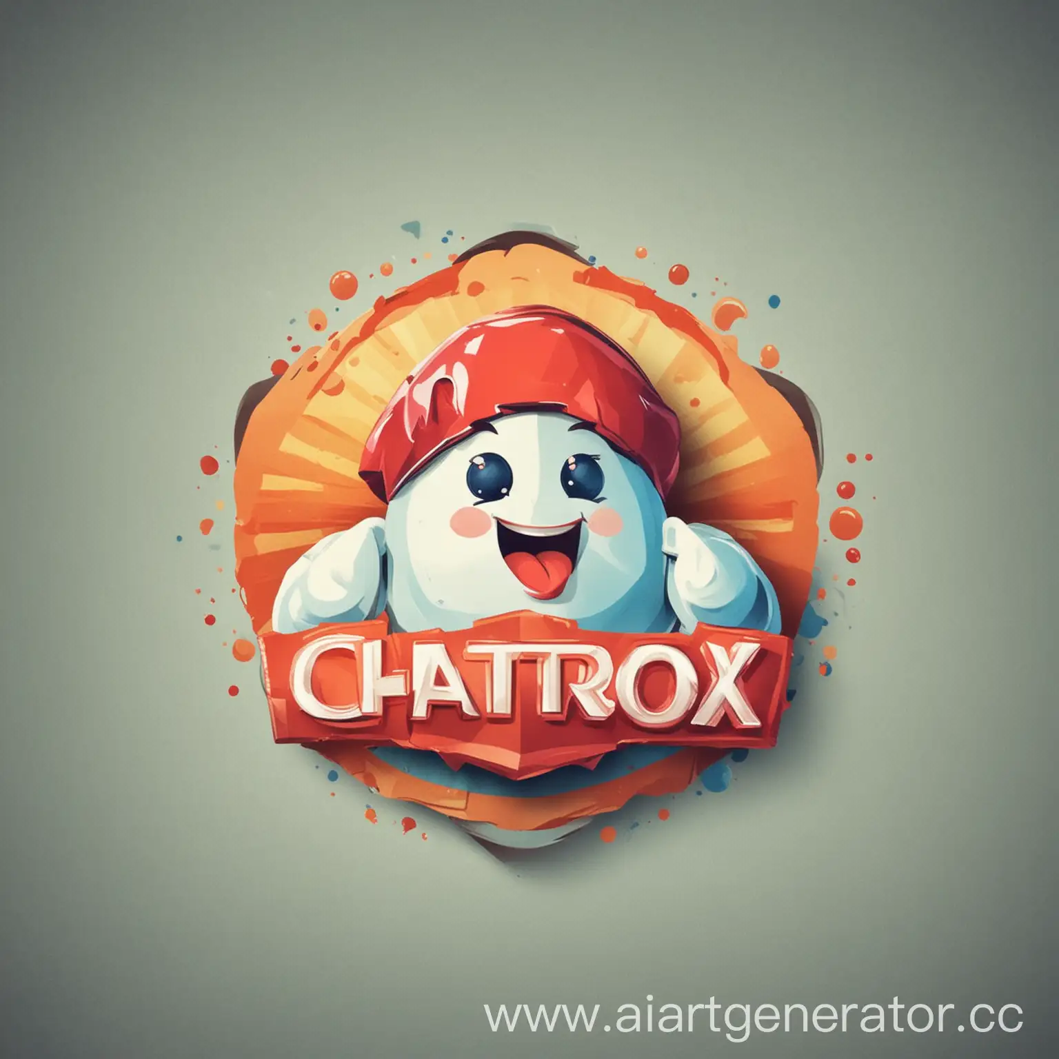 Vibrant-Communication-Chatterbox-Central-Logo-Design