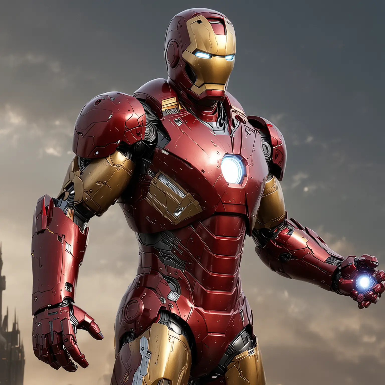 Iron-Man-Wearing-Thanosbuster-Armor-Ready-for-Battle