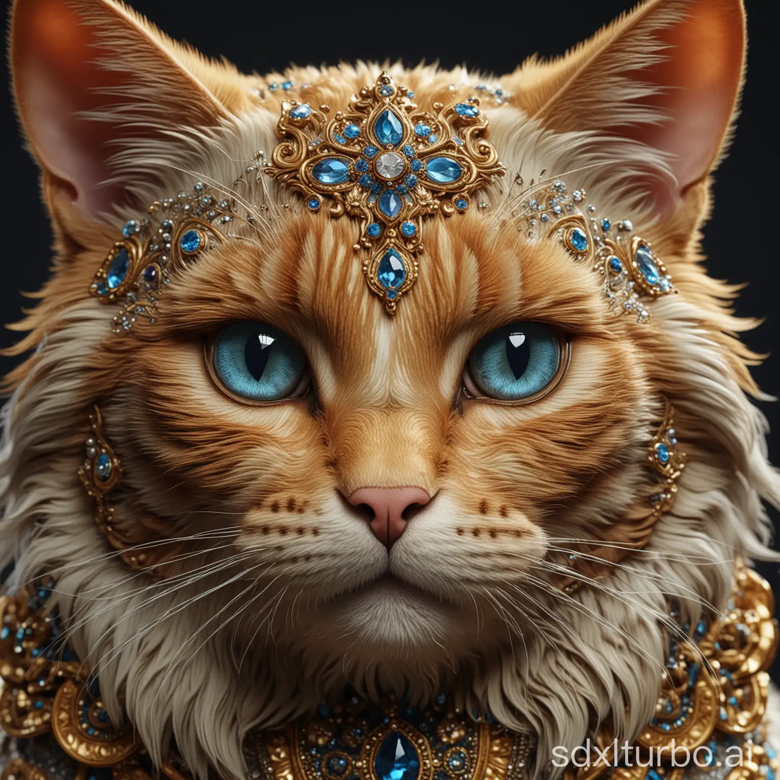 """
"""Insanely detailed elaborate and intricate beautiful cat: ultra high quality : 16k resolution, ornate """
"""