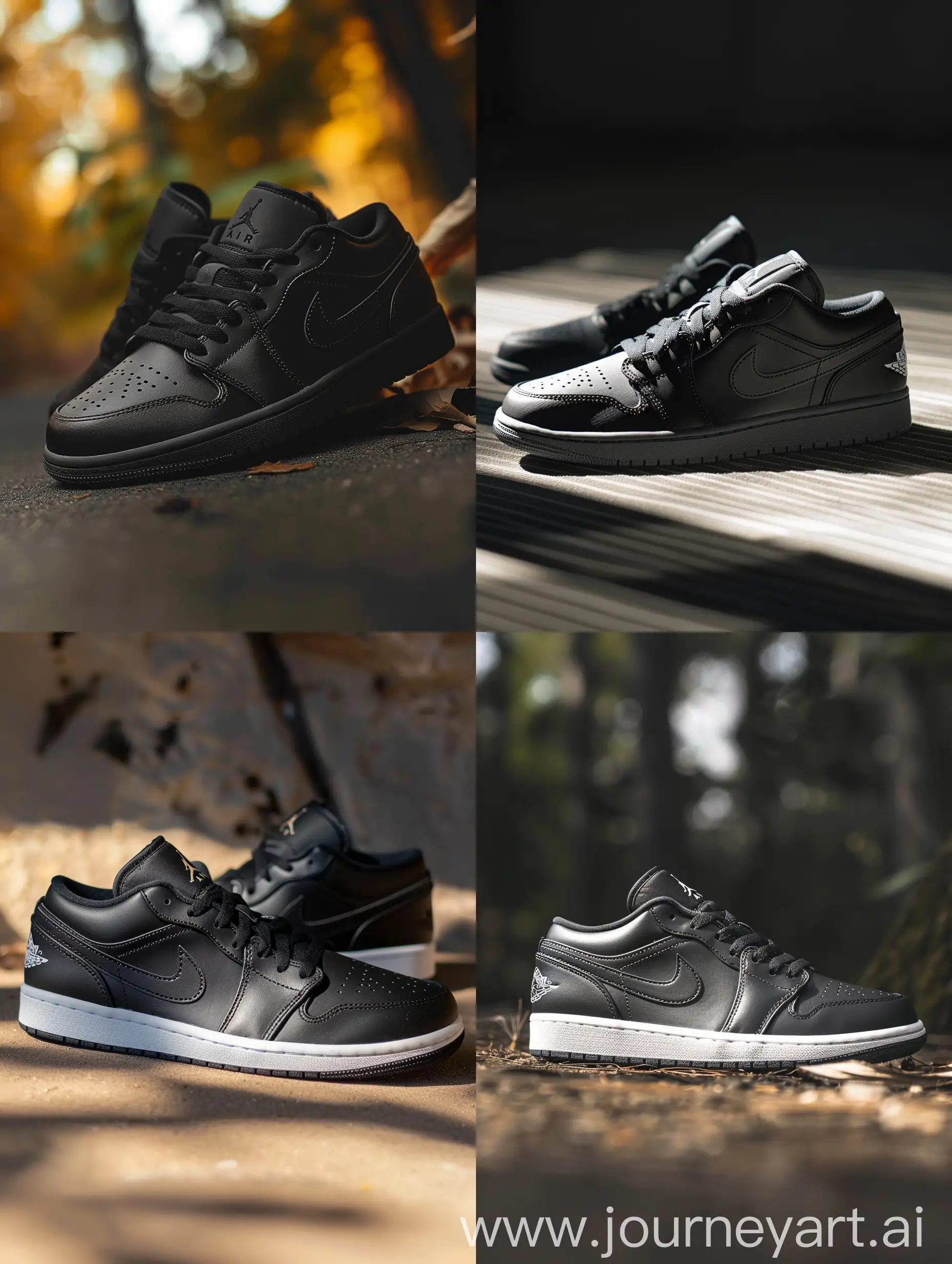 Stylish-Nike-Air-Jordan-1-Low-Sneakers-in-Soft-Illumination