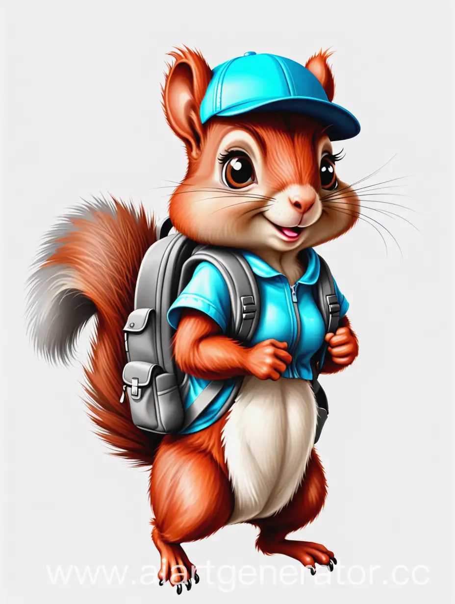 Adventurous-Squirrel-with-Backpack-Whimsical-Companion-for-Outdoor-Escapades