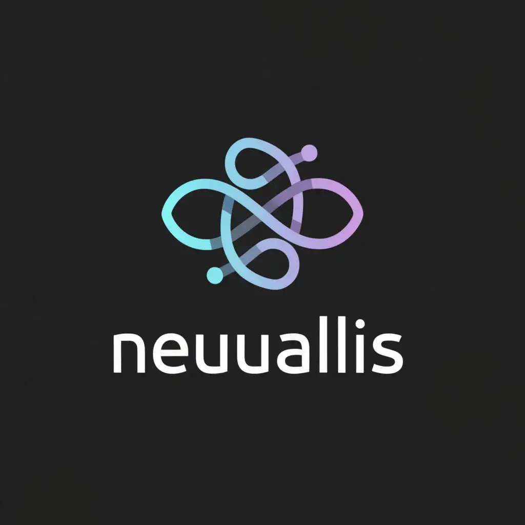 a logo design,with the text "Neuralis", main symbol:warped star,Minimalistic,be used in Technology industry,clear background