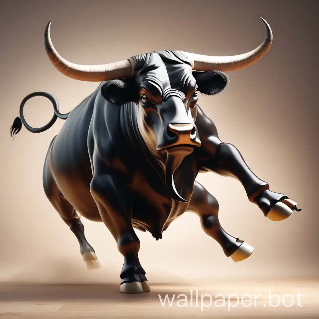 Energetic-Bull-Dancing-Amidst-Vibrant-Festivities