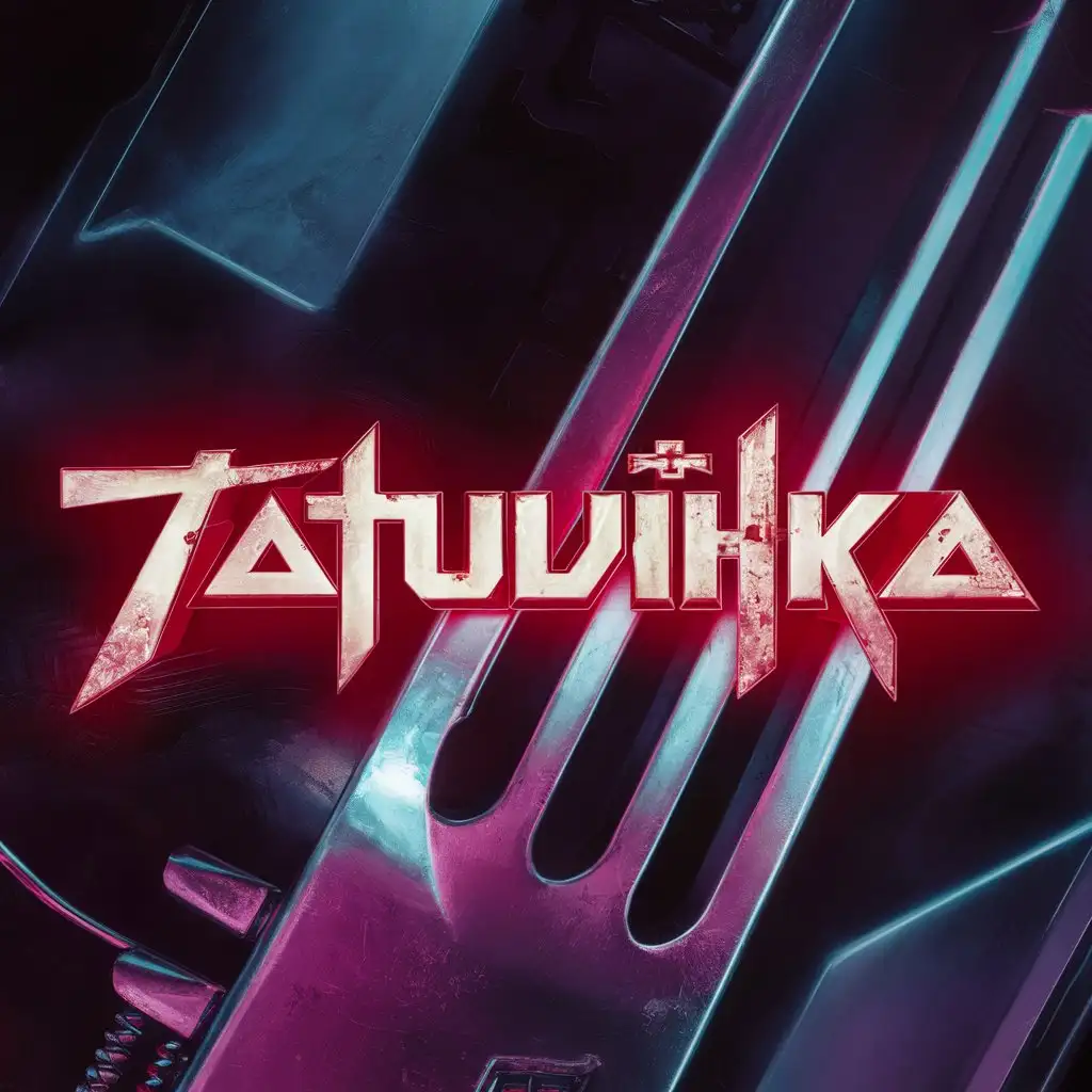 Cyberpunk-Word-TatVilka-with-Fork-Background