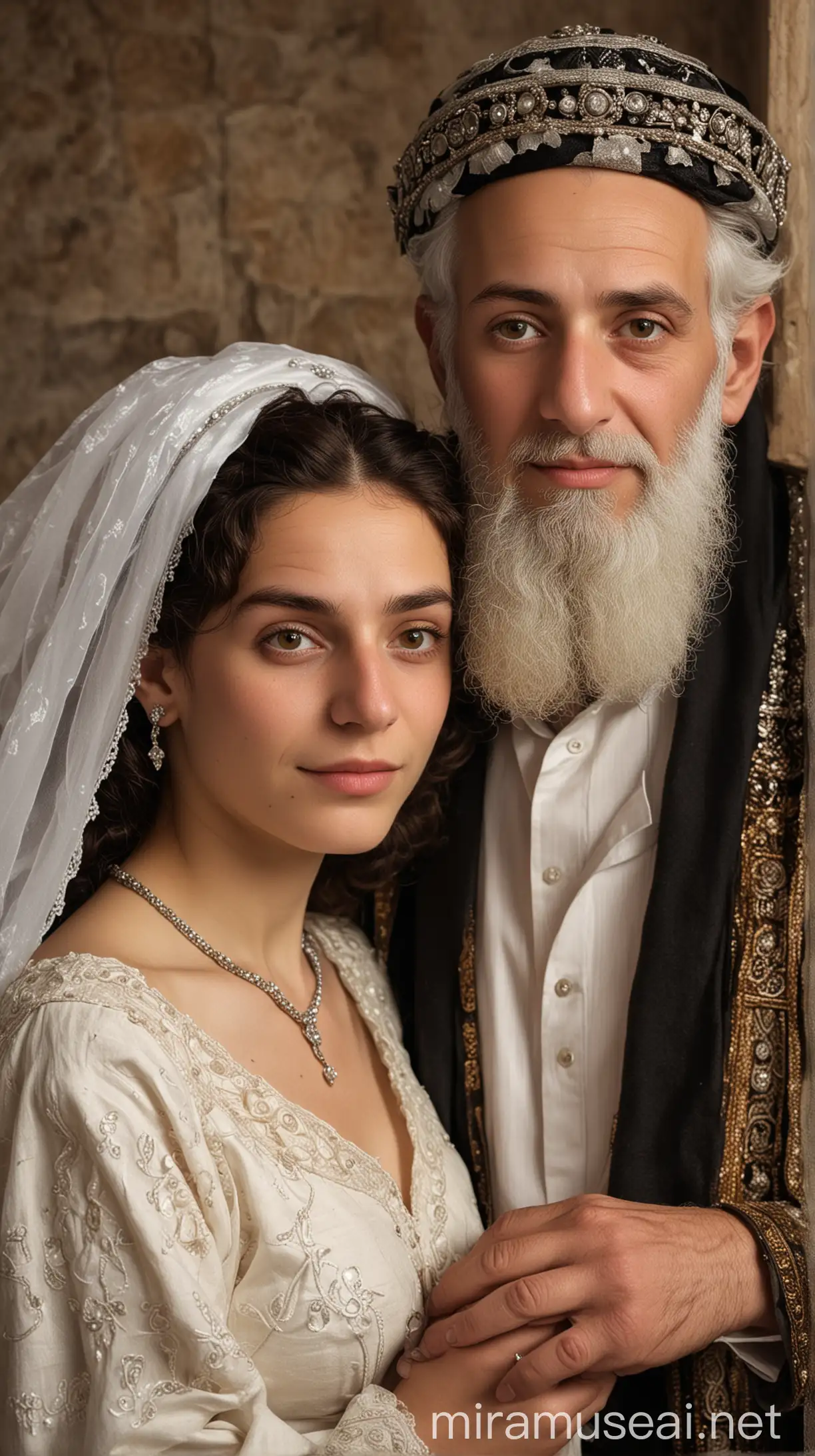 Marriage of a Young Jewish Woman and an Elderly Jewish Man in Ancient Times