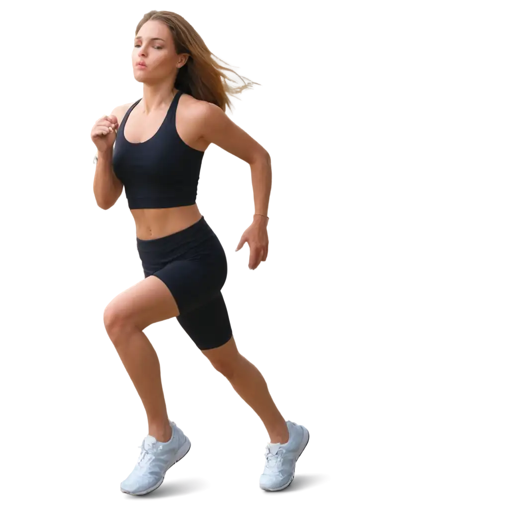 HighQuality-PNG-Vector-Illustration-of-a-Woman-Running