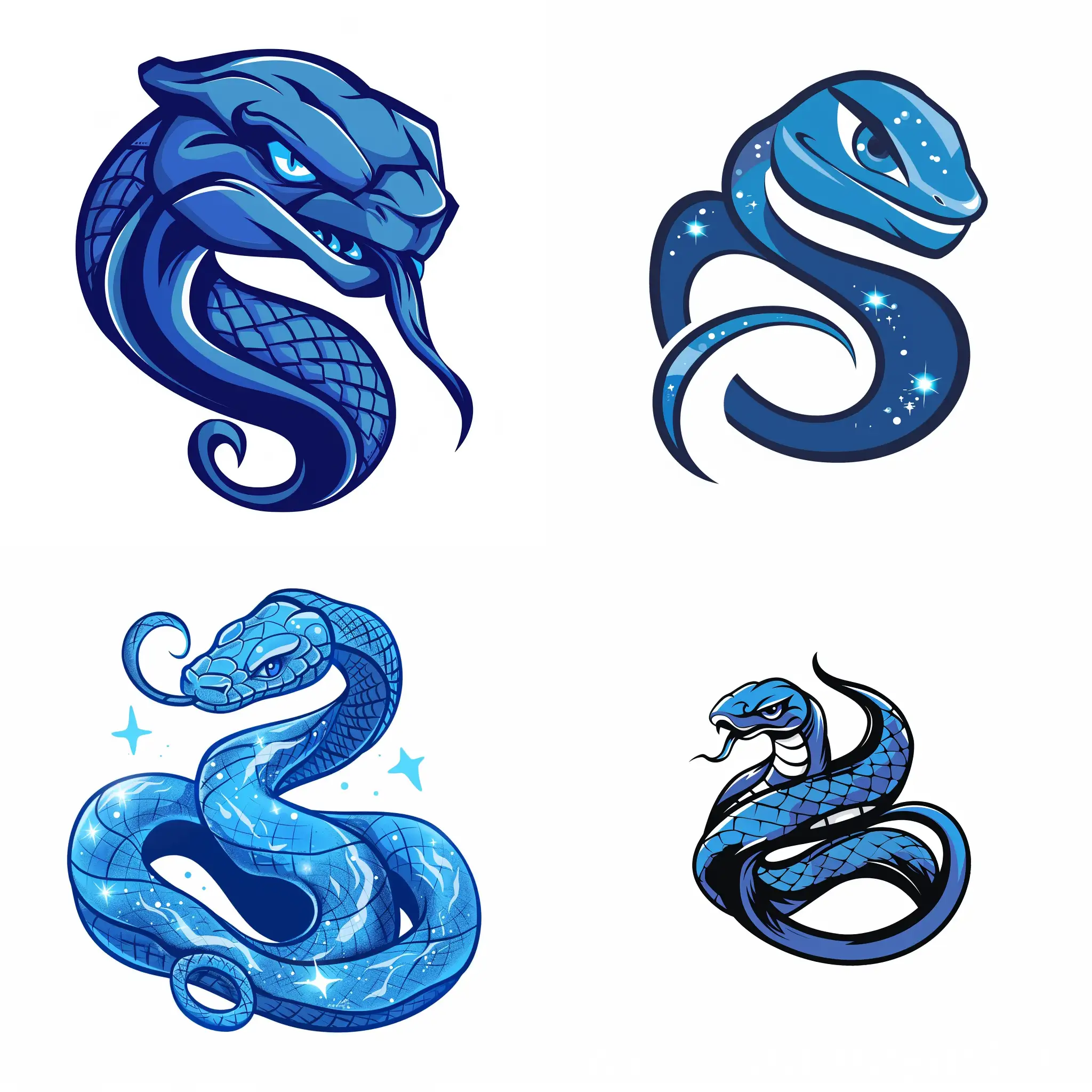 Minimalistic-Blue-Serpent-Logo-on-White-Background