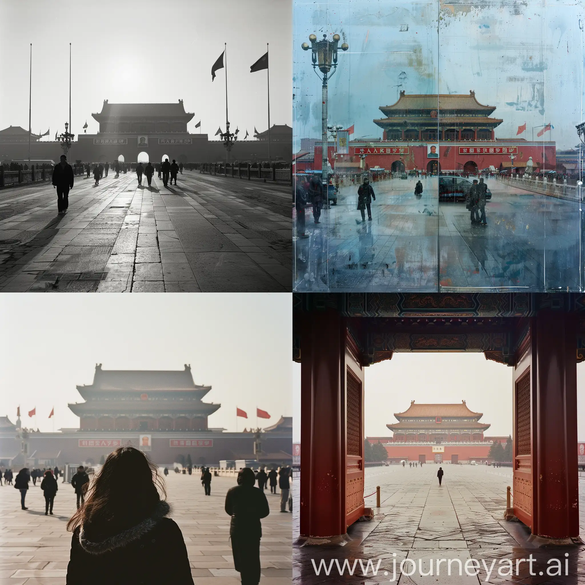 Beijing-Tiananmen-Square-Monument-at-Dusk