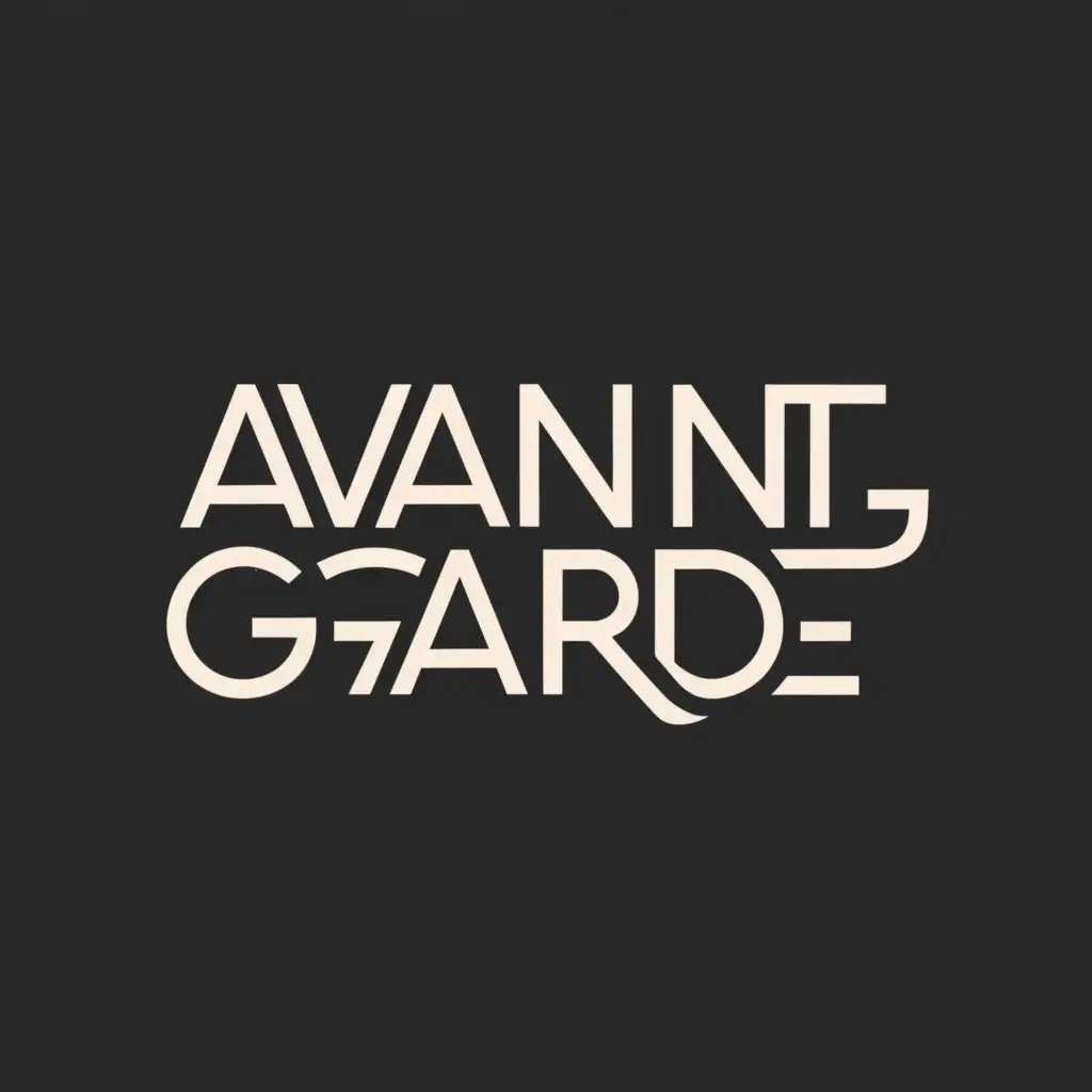 a logo design,with the text "Avant-Garde", main symbol:Fabric,Moderate,be used in clothing industry,clear background