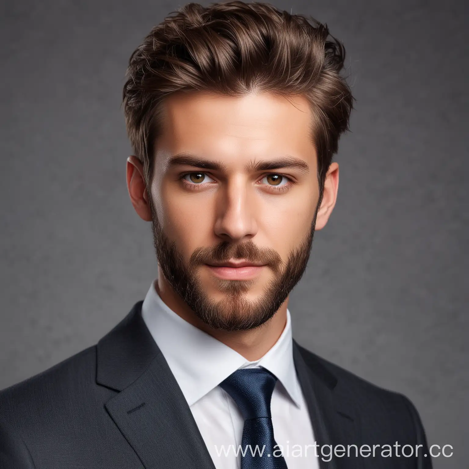 Professional-Businessman-Portrait-with-Neat-Hair-and-Trimmed-Beard