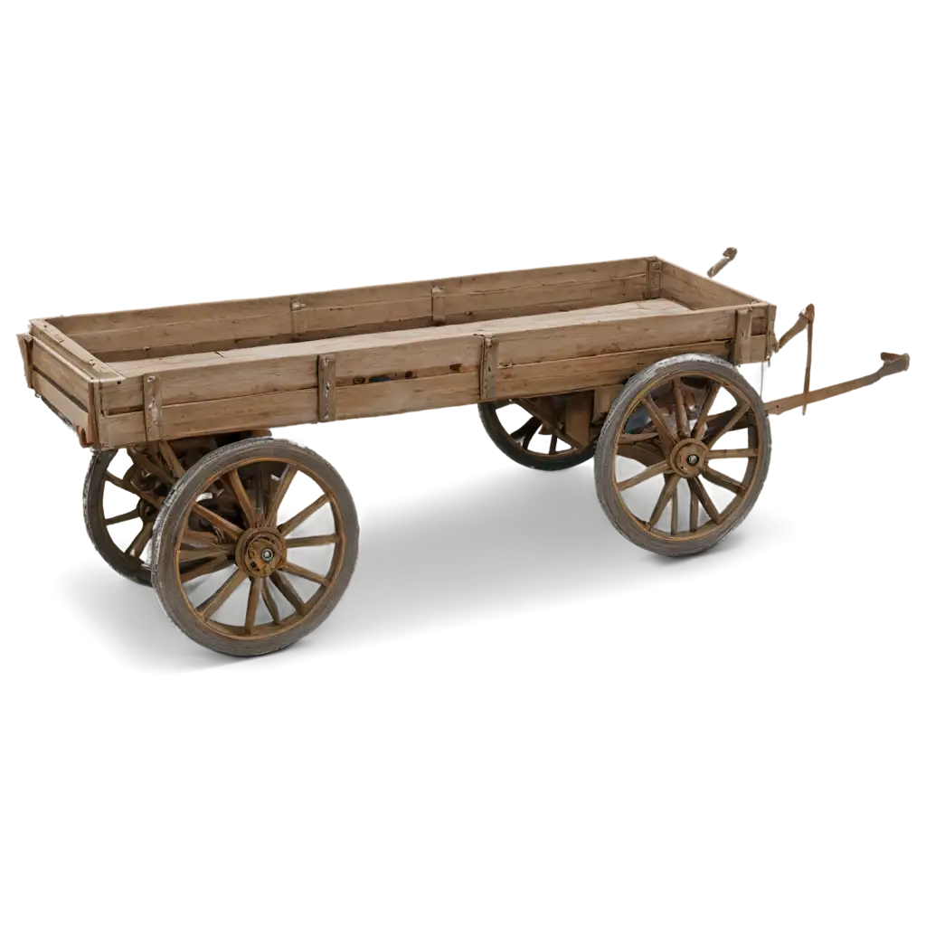 Vintage-1970-Wooden-Cart-PNG-Rustic-Charm-in-Digital-Form