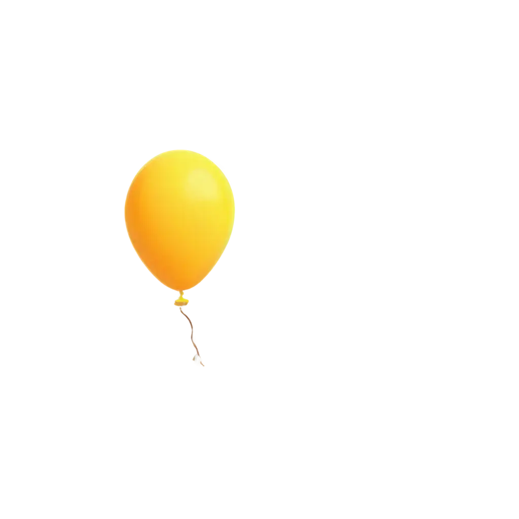 Vibrant-3D-Balloon-PNG-Elevate-Your-Designs-with-Stunning-Dimensionality