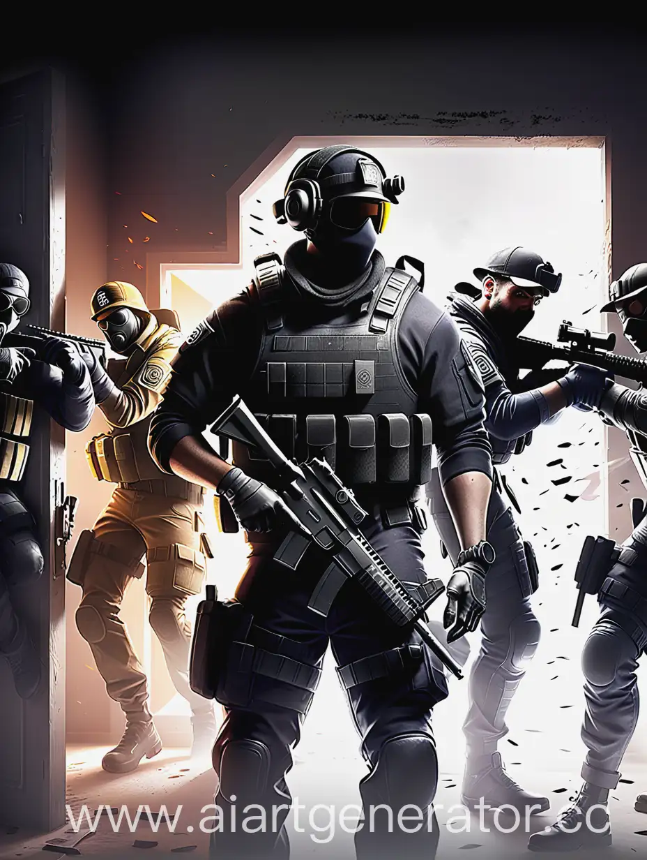 Rainbow Six Siege game art