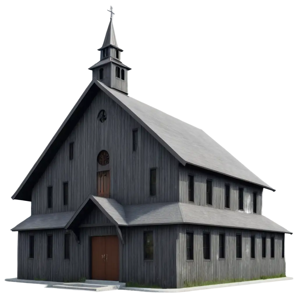 Realistic-Unknown-Church-Building-PNG-Explore-the-Enigmatic-Beauty-in-HighQuality-Format