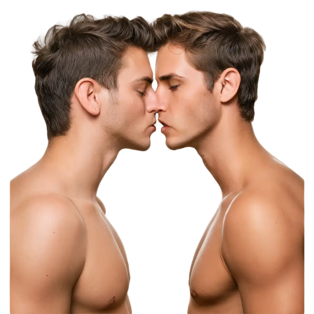 can you create a boylove kissing image