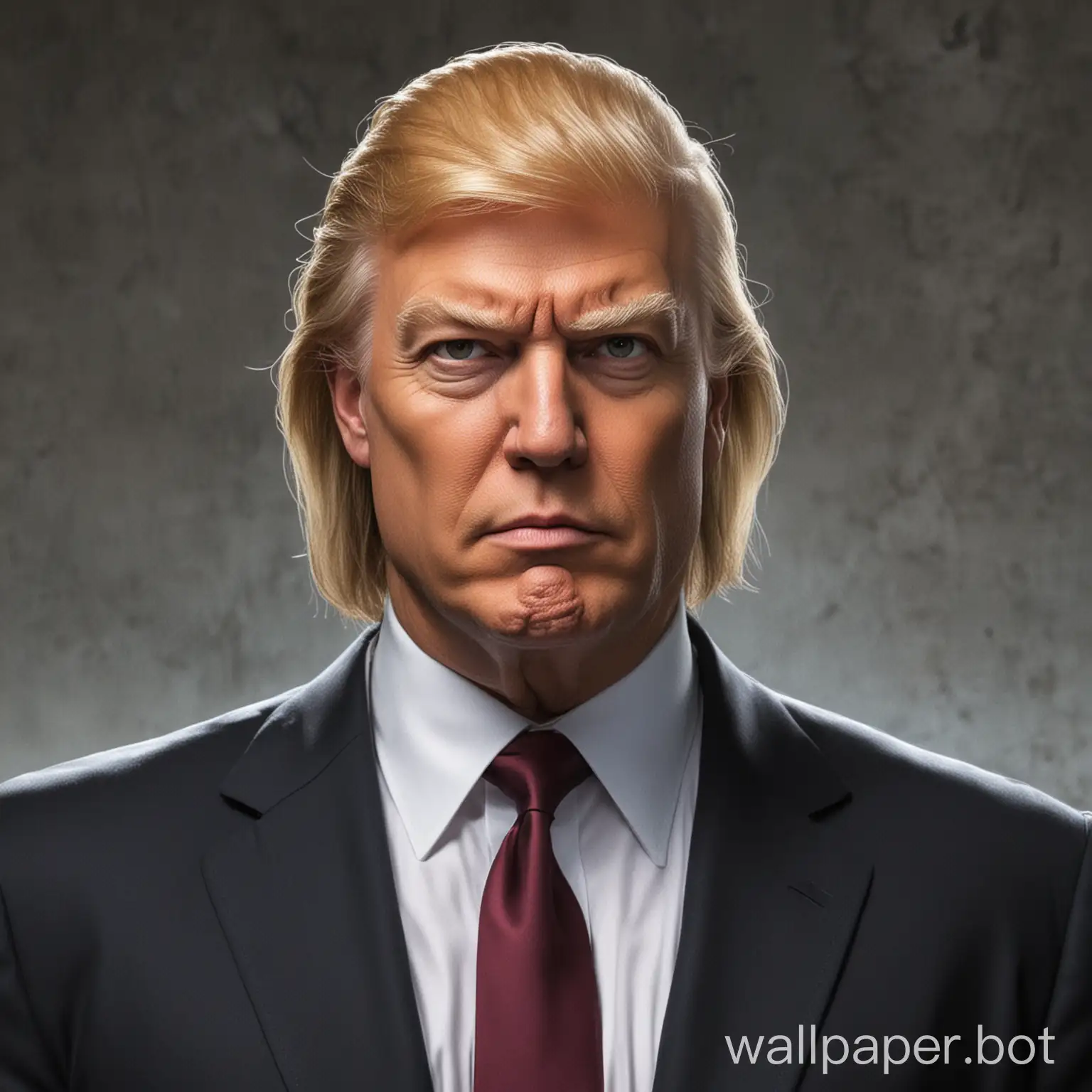 Trump-Portrayed-as-Lex-Luthor-Powerful-and-Villainous-Impression