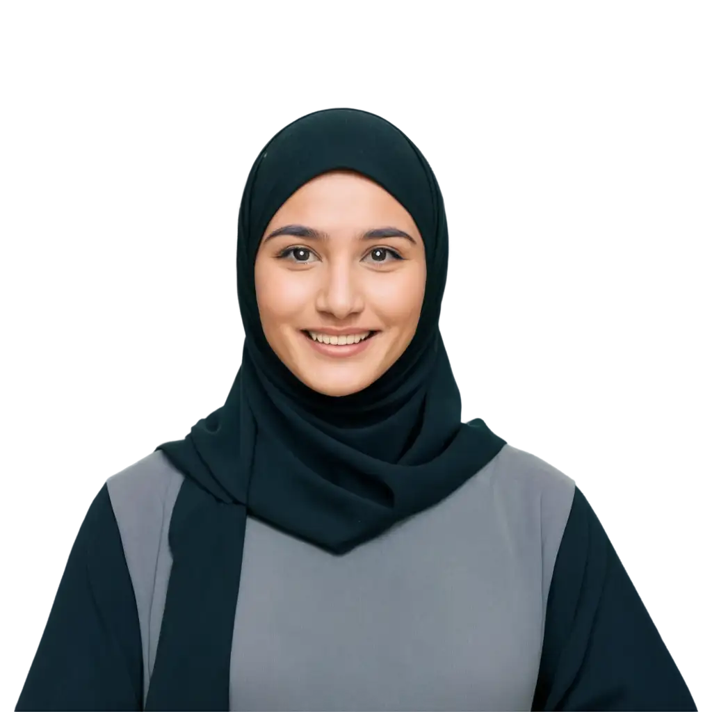 Girl on hijab