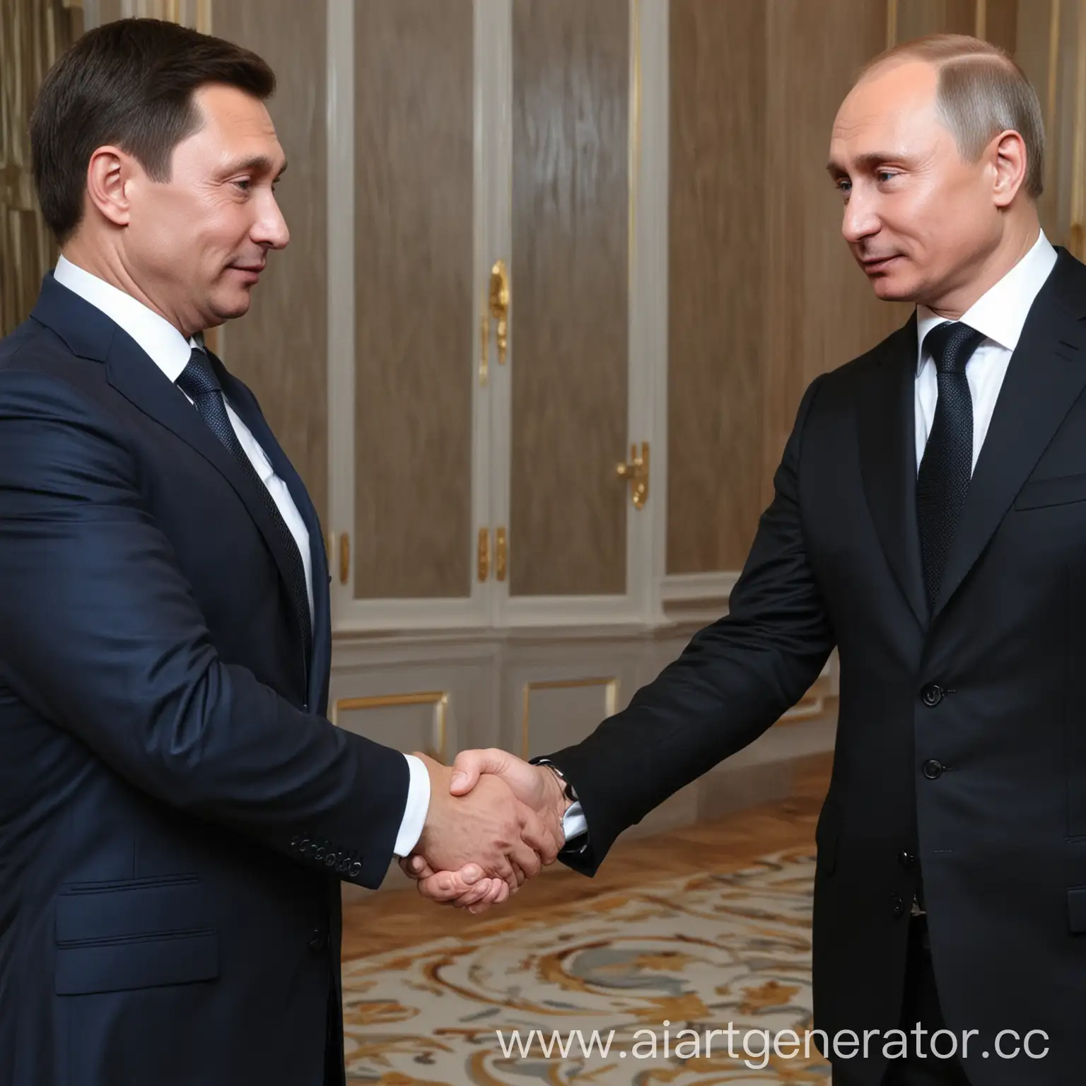 Putin-Shaking-Hands-with-Zelensky-Diplomatic-Encounter-between-Russian-and-Ukrainian-Leaders