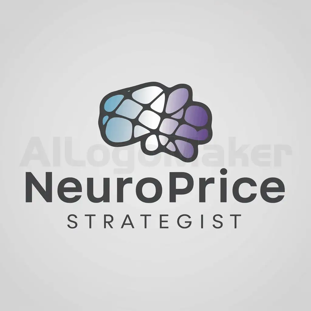 a logo design,with the text "NeuroPrice Strategist", main symbol:Neural network,Moderate,be used in Finance industry,clear background