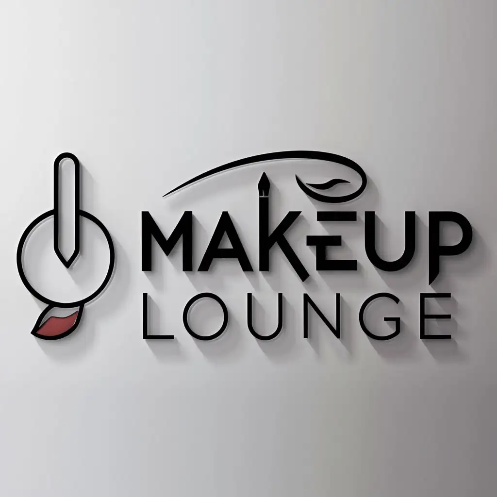 a logo design,with the text "makeup lounge", main symbol:beauty,complex,be used in Beauty Spa industry,clear background