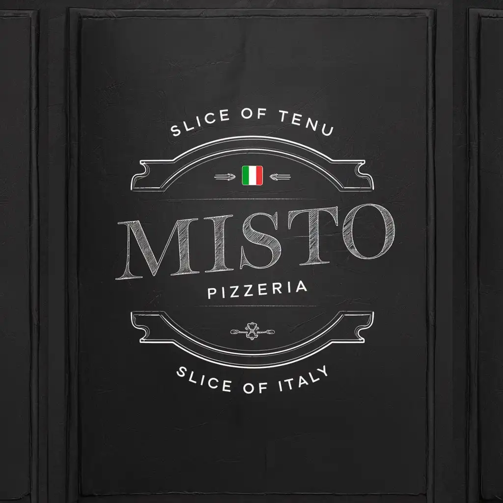 Vintage Pizzeria Menu Design with Italian Flair