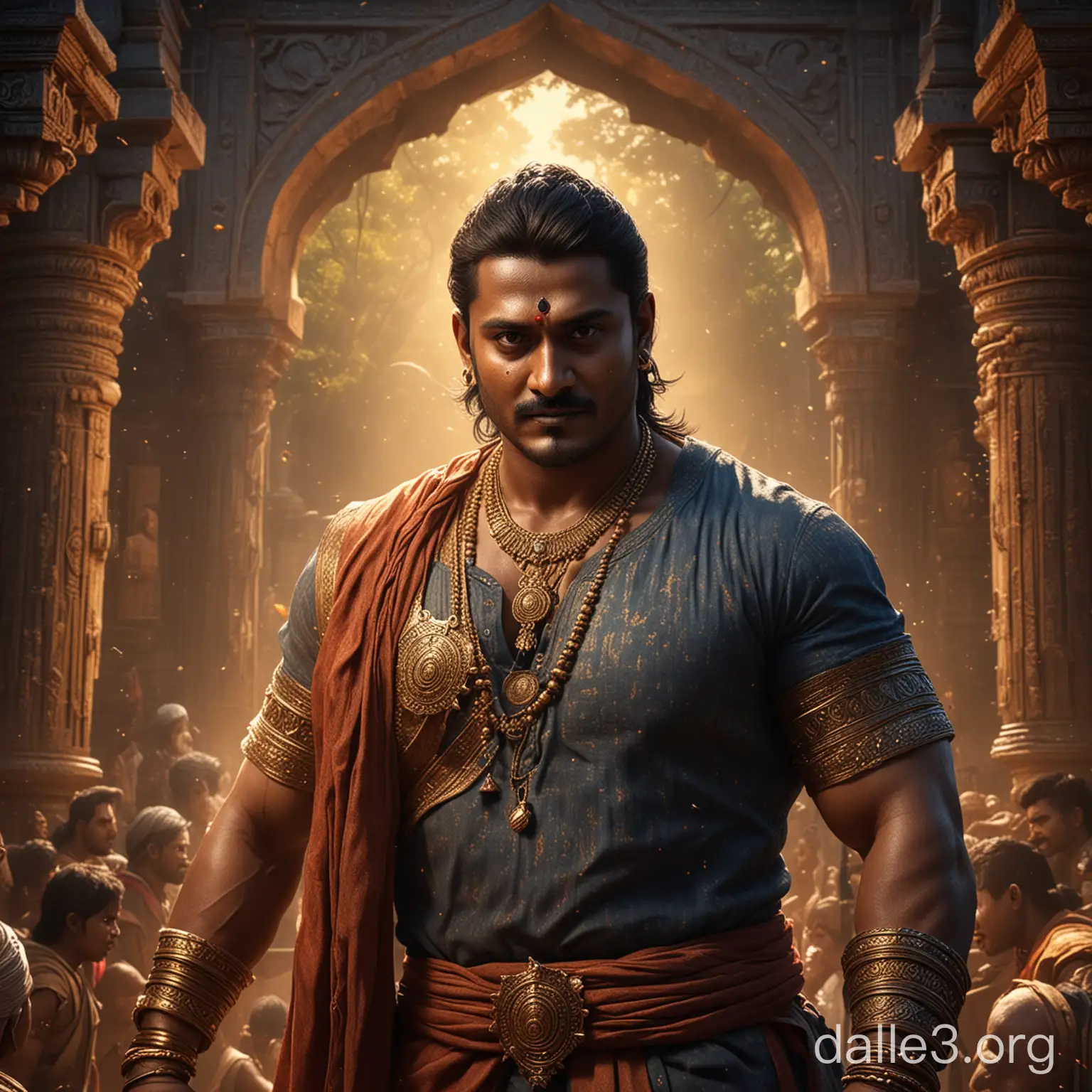 Epic Tale of Darshan as Sangolli Rayanna Cinematic Poster in Stunning ...