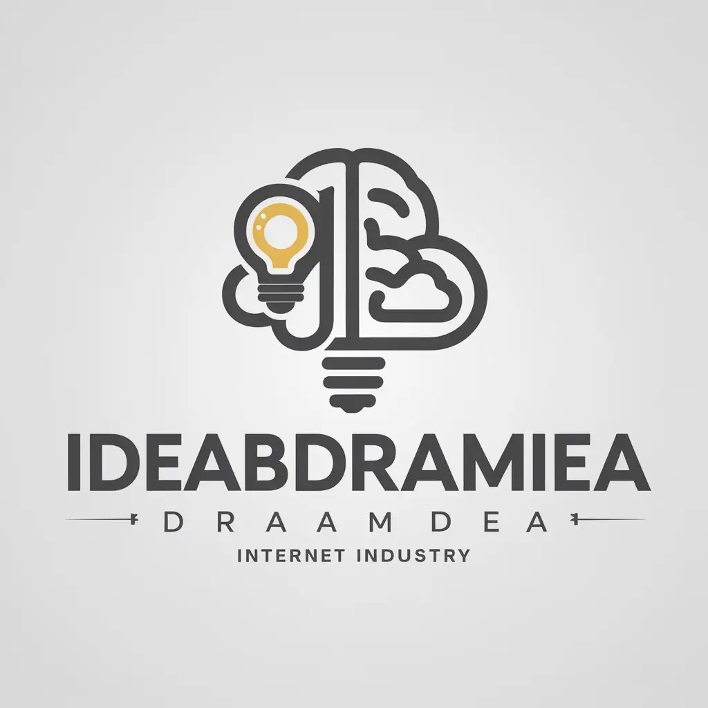 LOGO-Design-for-IdeaBrainDream-Symbolic-Design-with-Ideas-Brain-and-Dream-Themes