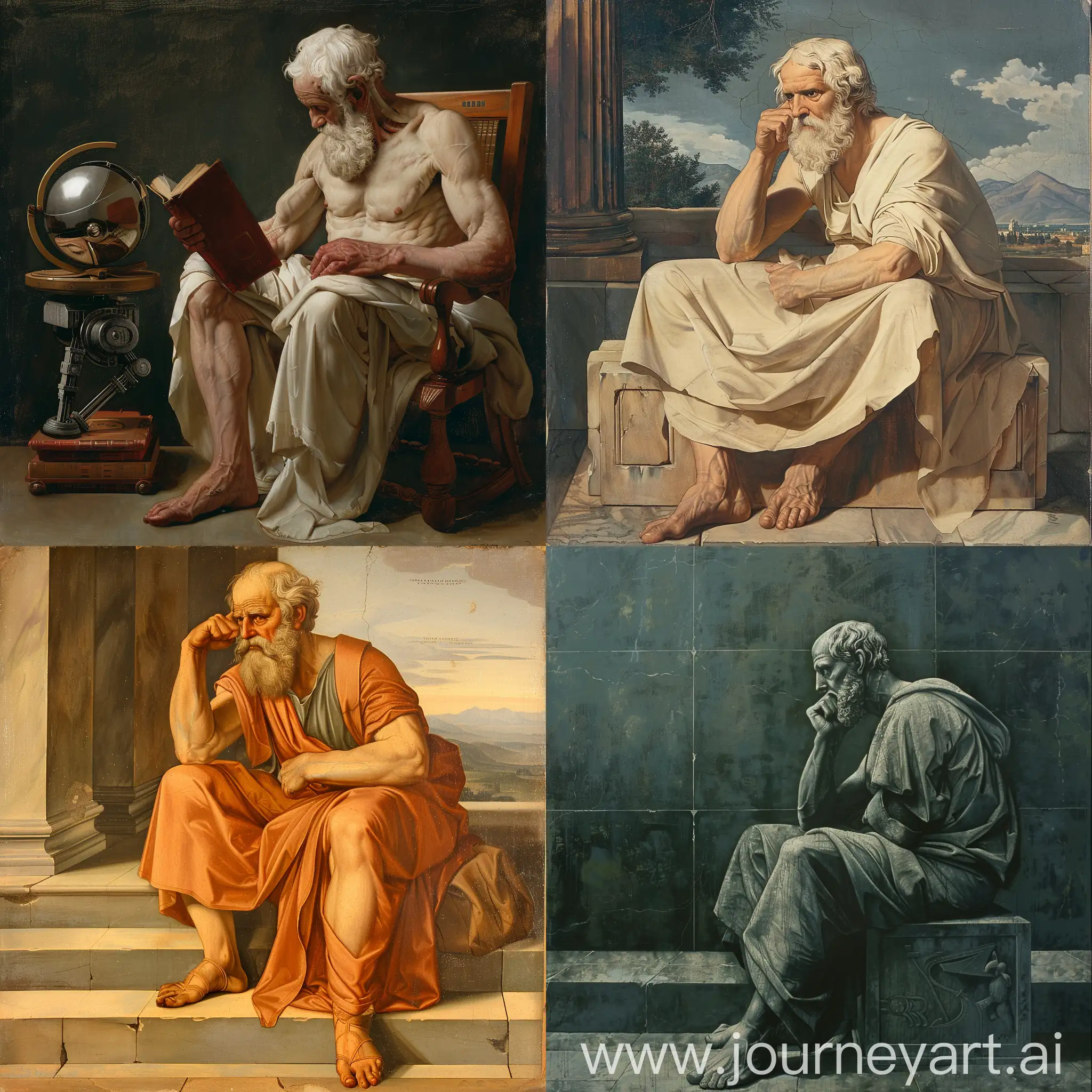 a picture related to philosophy and philosophers