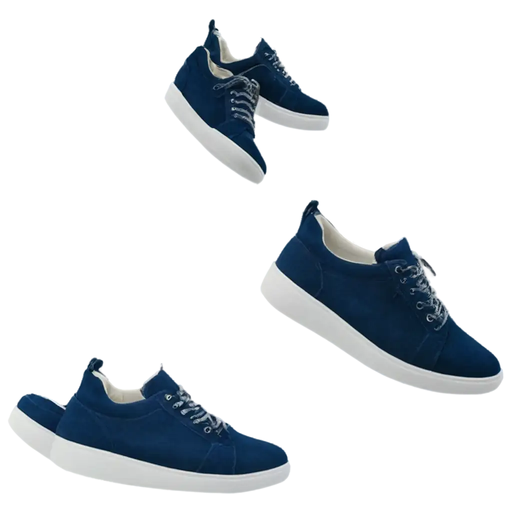 Vibrant-Blue-Sneaker-PNG-Elevate-Your-Visual-Content-with-HighQuality-Sneaker-Illustrations