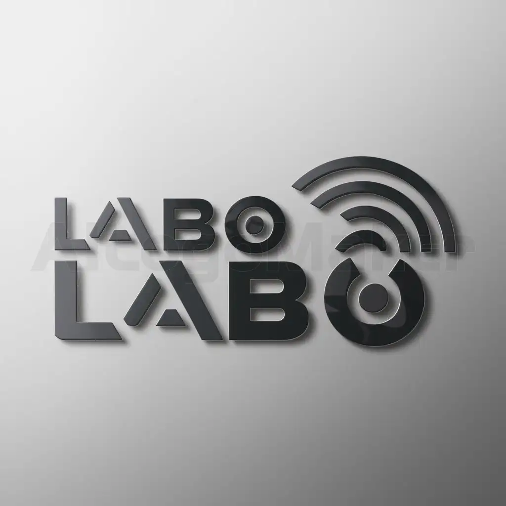 a logo design,with the text "LABO LABO", main symbol:digital, video,Moderate,clear background