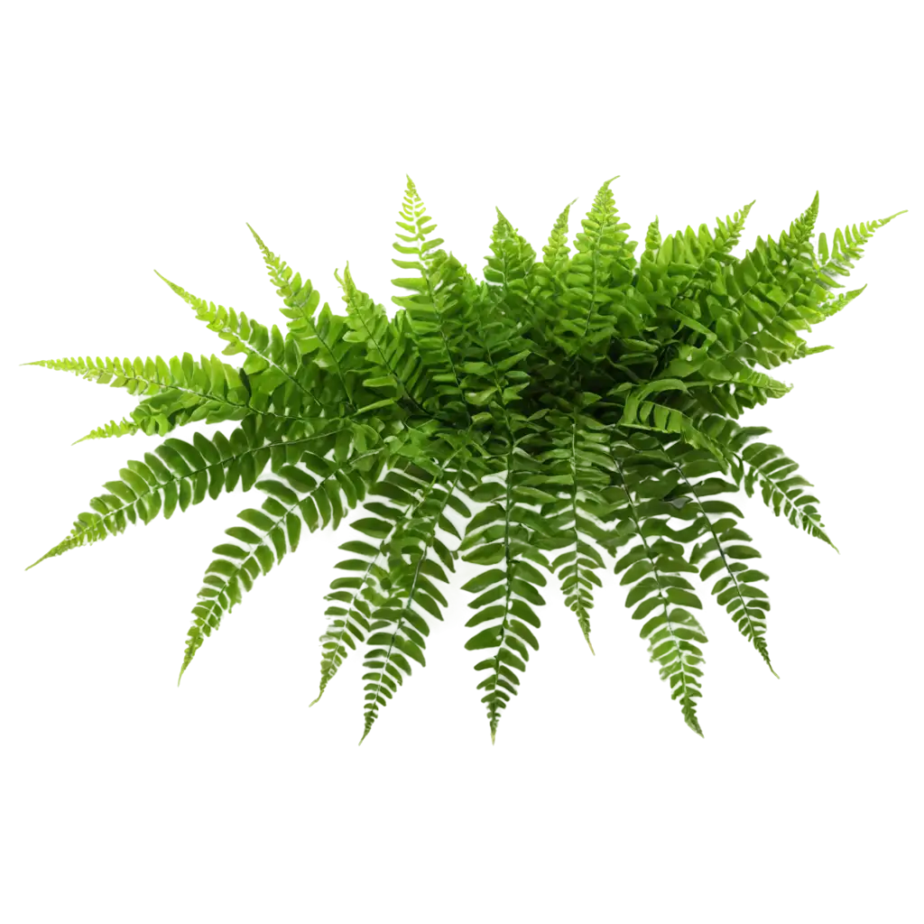 Exquisite Boston Fern PNG Image Captivating Botanical Beauty in ...