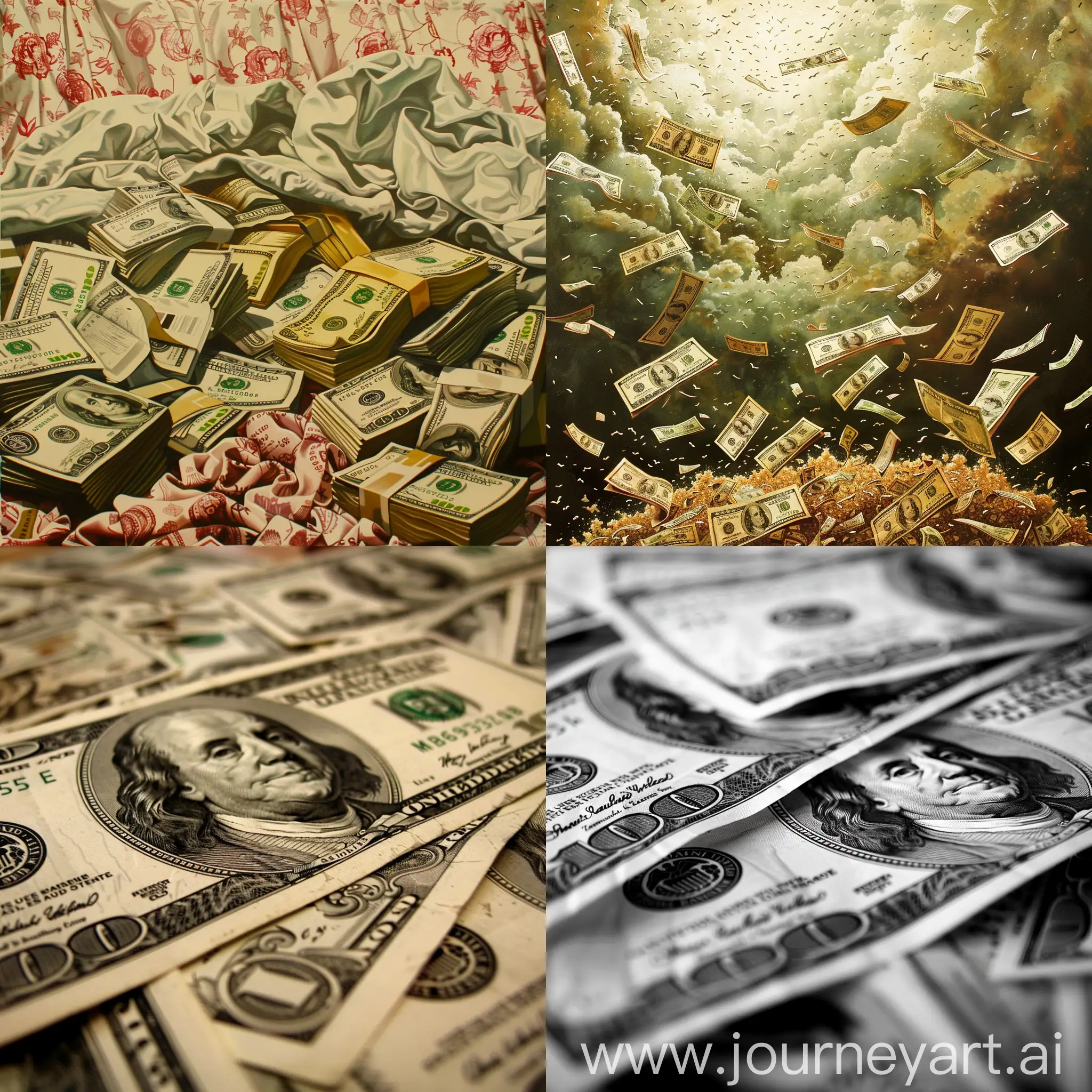 Colorful-Abstract-Money-Artwork