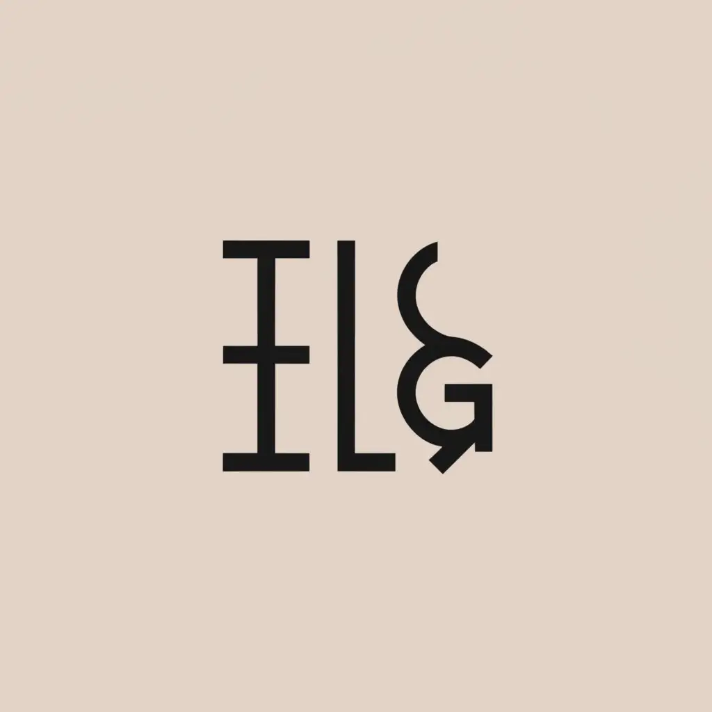 a logo design,with the text "THE LOCATOR GROUP", main symbol:The Letters T.L.G in typewriter font,Minimalistic,be used in Retail industry,clear background