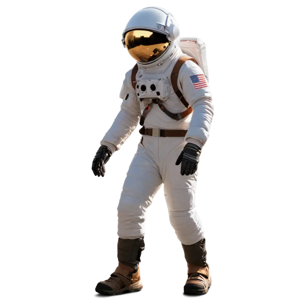  astronaut walks on mars