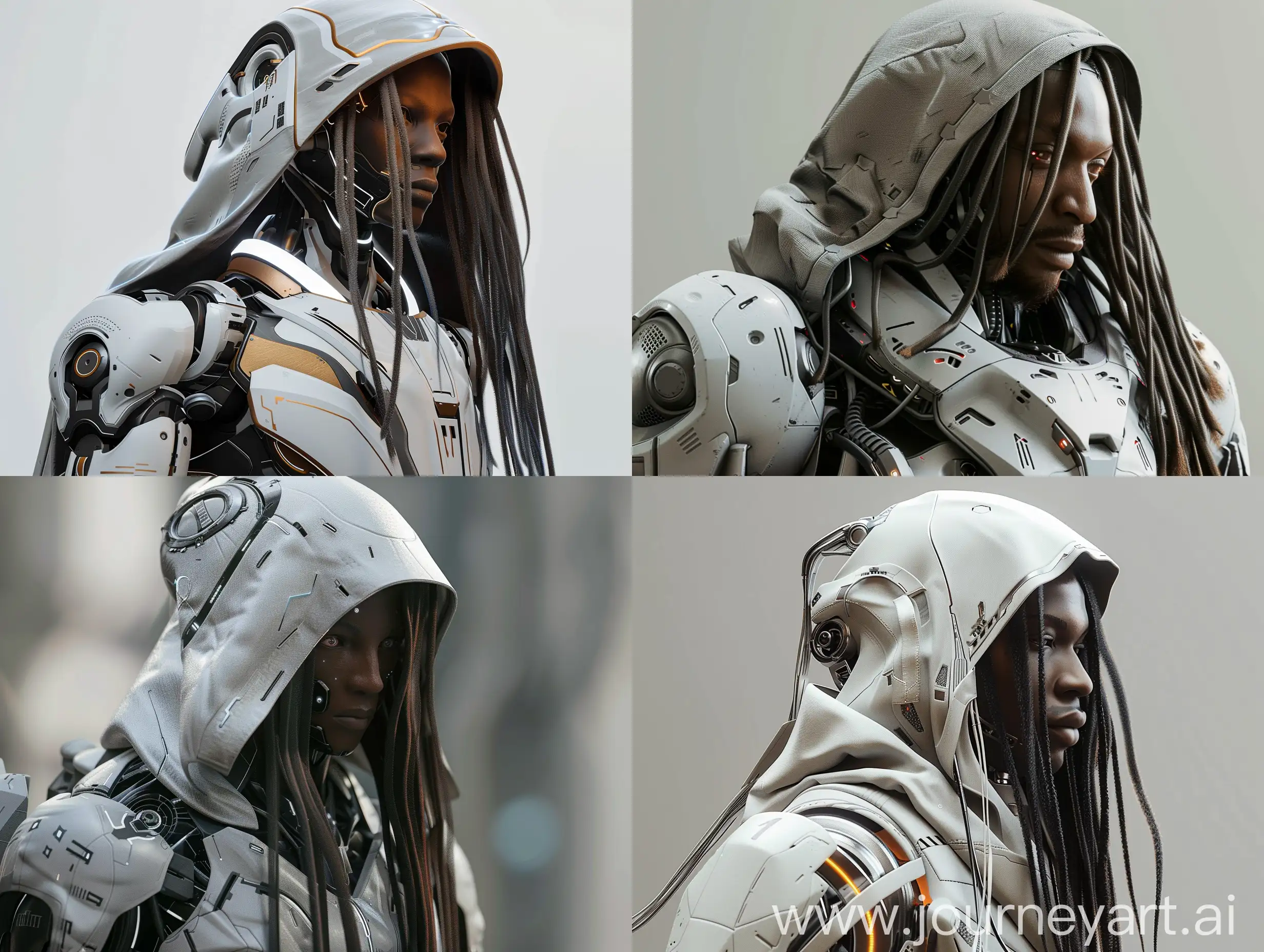 Futuristic-Robot-Character-with-Hood-in-Unreal-Engine-5