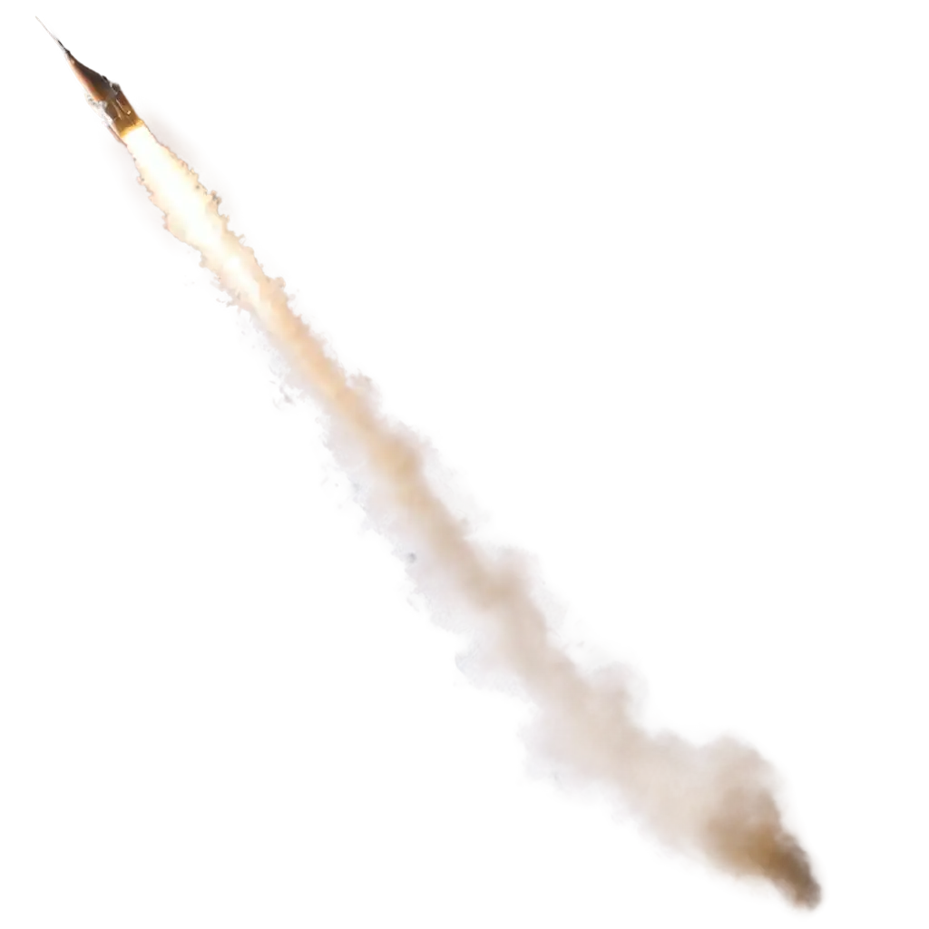 Enhance-Your-Content-with-a-HighQuality-PNG-Image-of-a-Rocket-Smoke-Trail