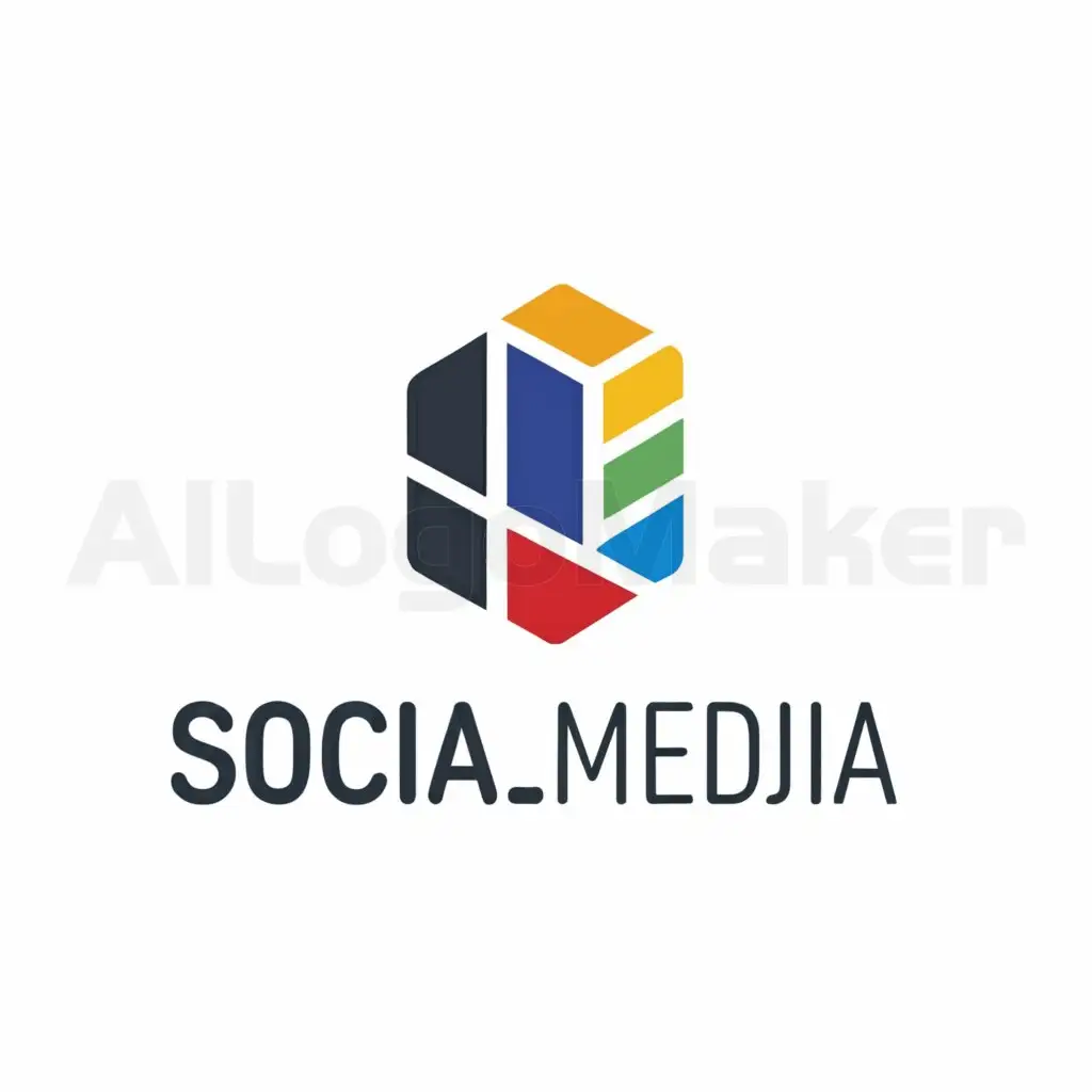 a logo design,with the text "SOCIAL MEDIA", main symbol:JUJUY,Minimalistic,clear background