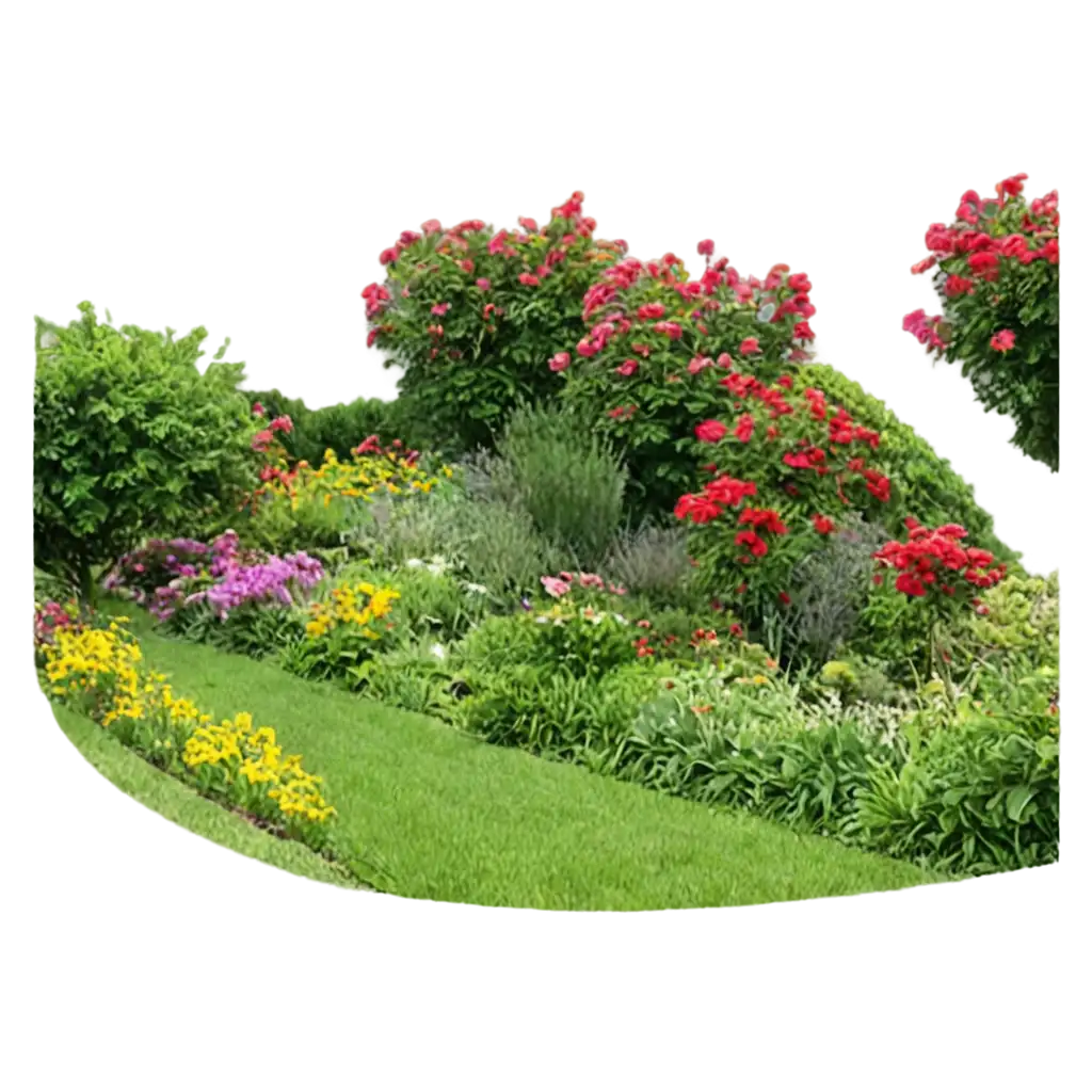 Vibrant-PNG-Image-Captivating-Garden-Blooming-with-a-Variety-of-Flowers